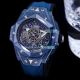 Swiss Copy Hublot Big Bang Sang Bleu II Watch Blue Ceramic Case HUB1240 Movement(1)_th.jpg